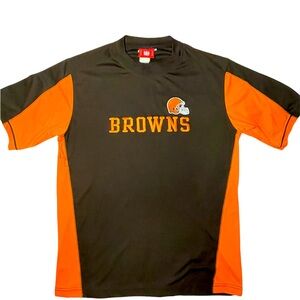 Vintage Cleveland Browns NFL jersey/tshirt/performance/mens size Small